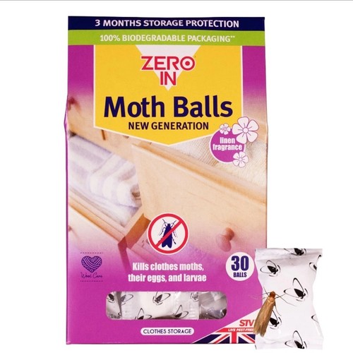 Zero moth protection balls - in,