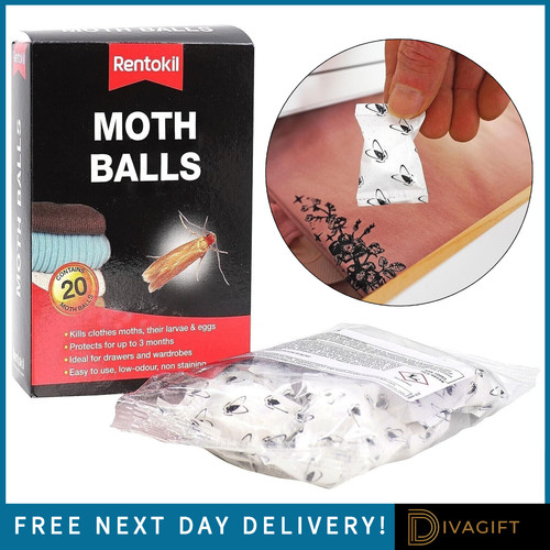 Rentokil moth balls pack 20 - moth,