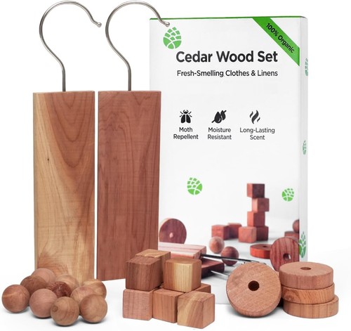 Cedarwood moth repellent 28pcs - repellent,