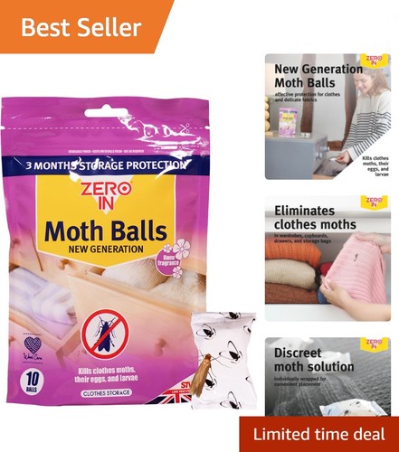 Pack moth balls with - moth,