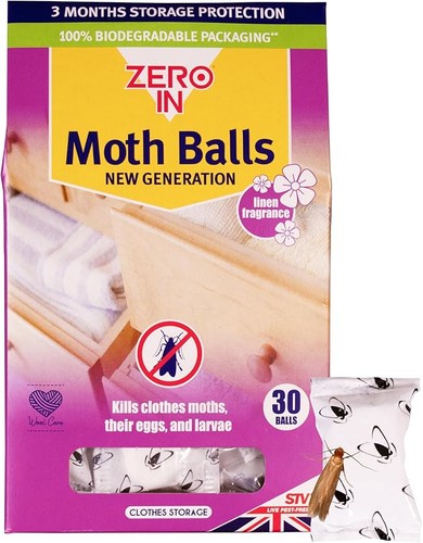 Moth balls wardrobe clothes - moth,