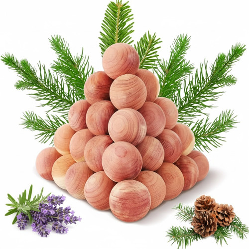 Cedar wood moth balls natural - moth,