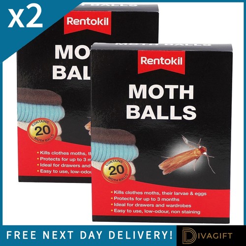 Rentokil moth balls 20pk - moth,